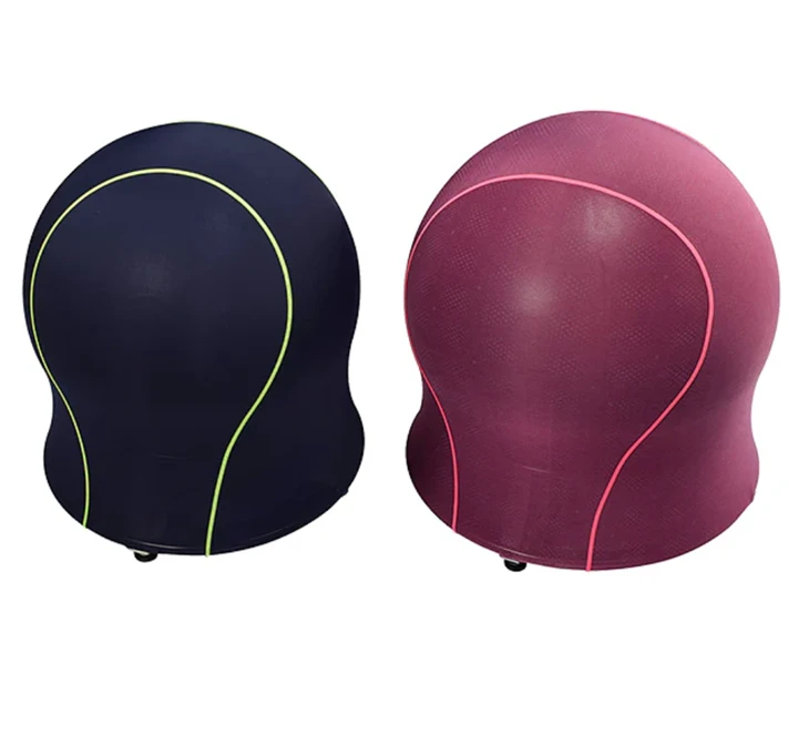 CHOOYOU Home Gym Exercise Ball With Detachable 15 Lb Removable Stability Base